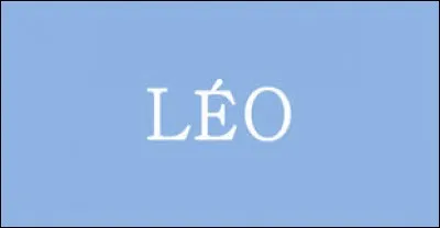 Que signifie le prénom Léo ?