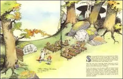 Qui aide Obélix à faire ses devoirs dans "Comment Obélix est tombé dans la marmite du druide quant il était petit ?" ?