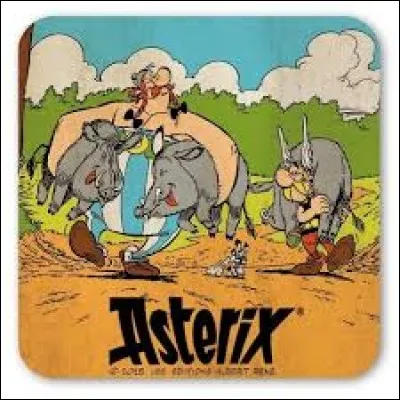 Qui est le propriétaire de l'auberge "Le sanglier au vin" dans l'album "Le Bouclier Arverne" ?