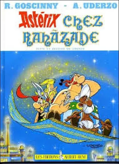 Qu'arrive-t-il au barde Assurancetourix dans "Astérix chez Rahazade" ?