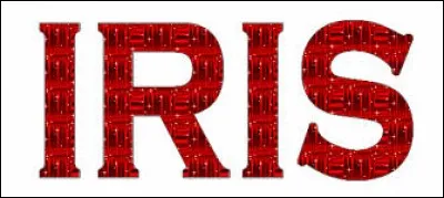 Quelle fleur porte le nom d'Iris ?