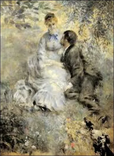 Quel artiste a représenté "Les Amoureux" ?