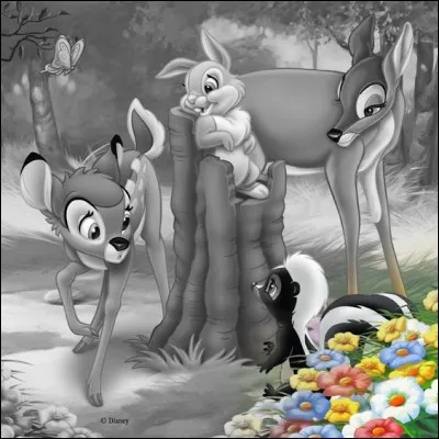 Et nous terminons ce joli quiz d'amour avec Bambi et...