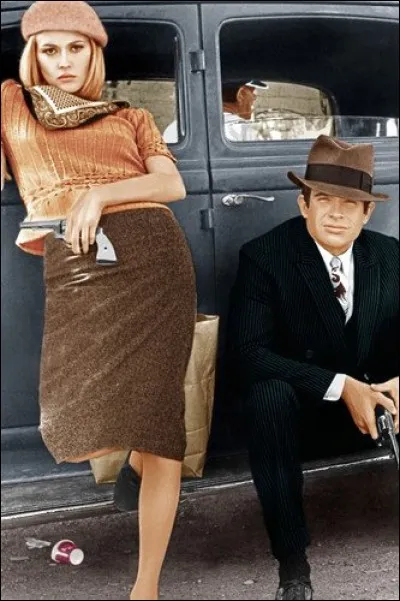 Quel duo a interprété les paroles de la chanson qui rend hommage au célèbre couple "Bonnie and Clyde" ?