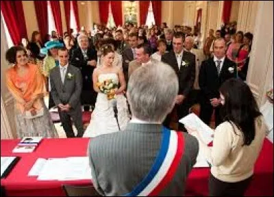 Dans quel lieu se d&eacute;roule le mariage civil ?