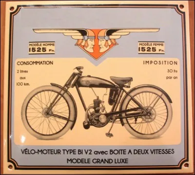 Quel est cette marque de deux-roues ?