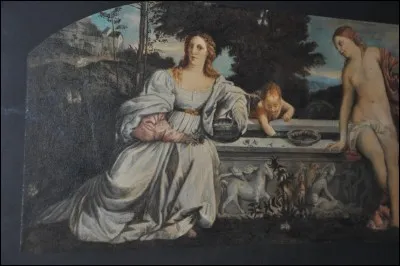 À quel peintre doit-on le tableau "L'Amour sacré et l'Amour profane" ?