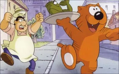 (Les Entrechats) Comment s'appelle l'un des deux hros des 'Entrechats' dont voici la photo ?