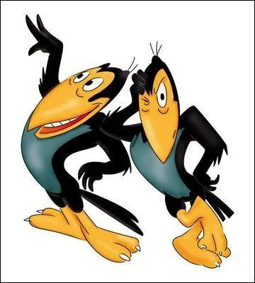 (Heckle et Jeckle) Quel genre d'animaux sont les deux hros ?