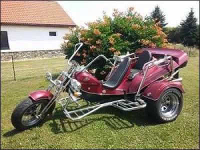 Ce trike a été conçu sur une base de Coccinelle ! Qu'en dites-vous ?