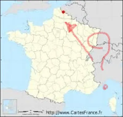 Quelle ville se trouve sur le point ?