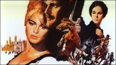 Dans "Le Docteur Jivago", Omar Sharif est confronté à un dilemme amoureux entre la brune Géraldine Chaplin et la blonde...