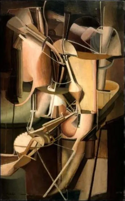 Quel artiste a réalisé la toile représentant "La Mariée" ?