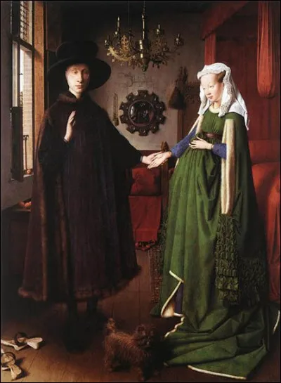 À qui appartient la peinture sur bois "Les Époux Arnolfini" ?