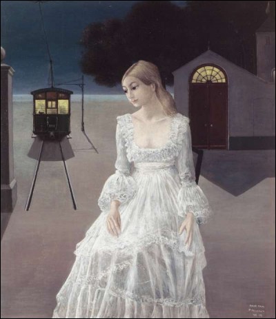 Quel peintre surréaliste a représenté "La Robe de mariée" ?
