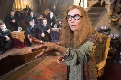 Pour quel objectif Sibylle Trelawney se rend-elle dans cette salle ?