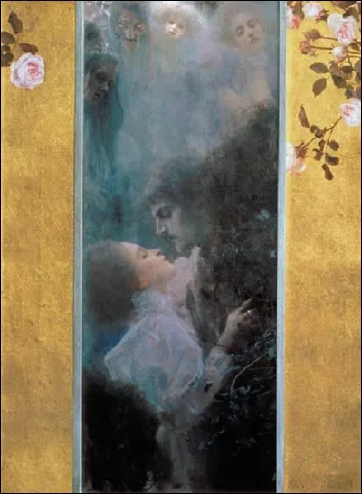 Ce tableau intitulé ''L'Amour'' est de Klimt. Quel est son prénom ?