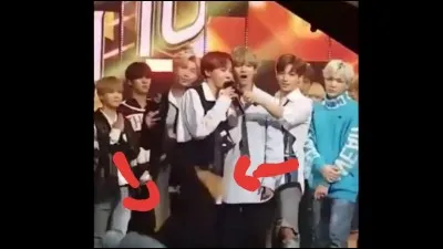 Qui a fait une chute pendant que J-Hope parlait sur scène ?