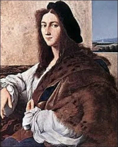 De 1933 à la fin de la Seconde Guerre mondiale, nombre de tableaux inestimables furent spoliés ou volés par le Troisième Reich. C'est le cas de cette peinture qui fut dérobée dans le musée Czartoryski à Cracovie en fin d'année 1939, par le politicien nazi Hans Frank. Intitulée ''Portrait de jeune homme'', datant de 1513-1514.
Quel peintre de la haute Renaissance a fait ici son autoportrait ?