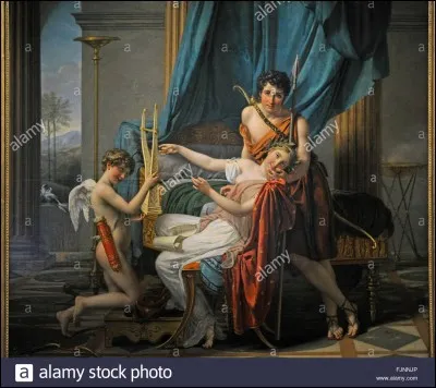 Quel peintre a réalisé "Sapho et Pan" ?