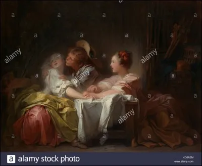 De quel peintre est le tableau "Le Baiser volé" ?