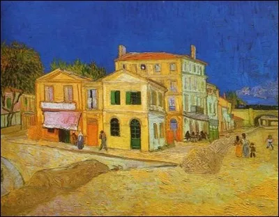 Voici « La Maison jaune » (1888). En parlant de « Jaune », que signifie le drapeau jaune hissé sur un navire ?