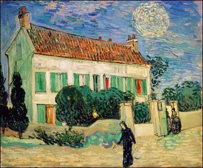 « La maison blanche, la nuit » (1890) me fait penser à la résidence officielle des présidents des États-Unis. Elle est le lieu de résidence, de travail et de réception de tous les présidents américains depuis 1800. Qui était alors le président des Etats-Unis ?