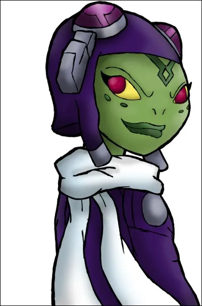 Quel est le nom de l'espèce de ce personnage ?