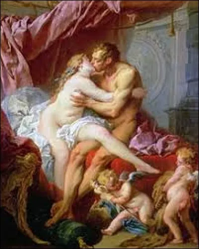 Quelles sont les personnes représentées dans ce tableau de François Boucher ?