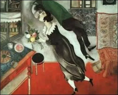 En 1915, Marc Chagall a peint...