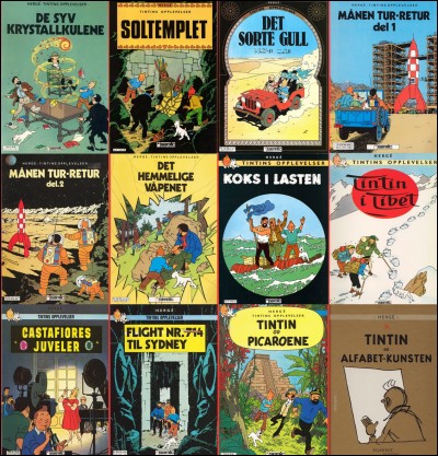 Combien y a-t-il d'albums de Tintin ?