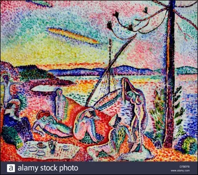 A quel peintre doit-on l'huile sur toile "Luxe, calme et volupté" ?