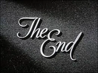 Le quiz ... d&eacute;j&agrave; fini.