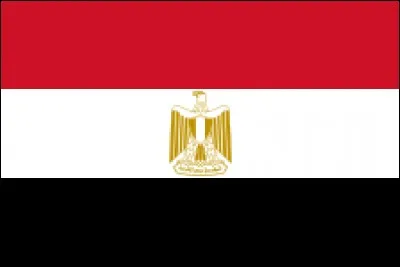 Ce drapeau est-il celui de l'Égypte ?