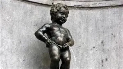 Le "Manneken Pis" est dans mon pays.