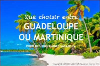 La Guadeloupe et la Martinique se situent dans l'Oc&eacute;an Atlantique.