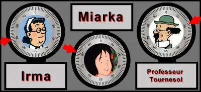 Si je vous dis : Les bijoux de la Castafiore. Quel code vous semble juste ?