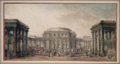Un Colisée aux Élysées ! Achevé en 1771, c'était une sorte du Puy du Fou avant l'heure, en haut des Champs... Que pouvaient y faire les 40 000 visiteurs potentiels ?