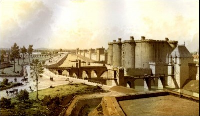 La fameuse Bastille qui, "à chaque fois assiégée s'est toujours rendue", fut une prison dès Louis "croix-bâton" (au 15e s. donc). Qui y fut enfermé 1 seule journée ?