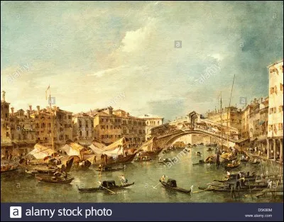 À quel peintre doit-on "Le Grand Canal, Venise" ?