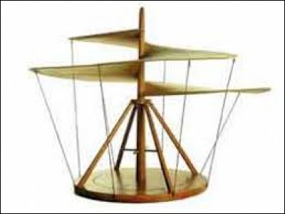 Cette machine imaginée à la fin du XVe siècle est considérée comme l'ancêtre de l'hélicoptère moderne.
Comment Léonard de Vinci a-t-il appelé son invention ?