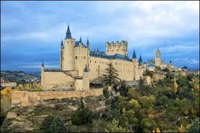 Comment se nomme ce château fortifié situé à Ségovie, en Espagne ?