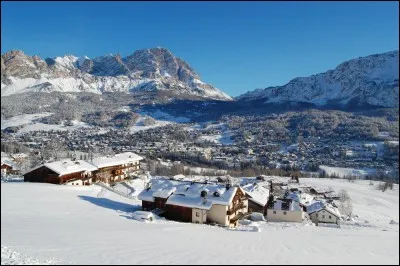 Voici la très belle station italienne de Cortina, dans quelle région ?