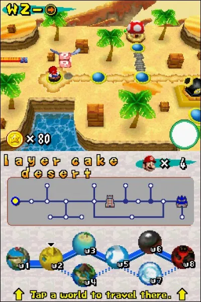 Dans ''New Super Mario Bros(DS)'', comment pouvait-on utiliser Luigi ?