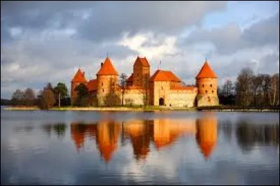 Le "château de Trakai" ne se visite...