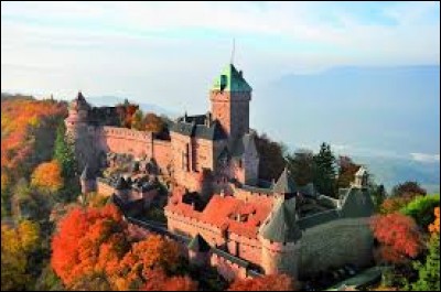 Débutons ce quiz en région Grand-Est, dans le département du Bas-Rhin. Comment s'appelle ce château fort ?
