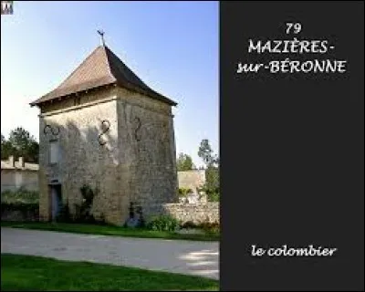 Ancienne commune Deux-Sévrienne, Mazières-sur-Béronne se situe en région ...