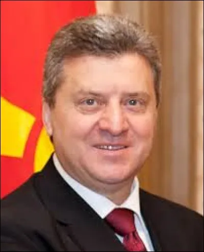 Mon pr&eacute;sident est "Gjorge Ivanov".