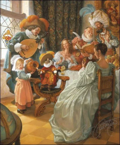 C'est grâce au marquis de Carabas que tu trouveras le nom de ce conte !