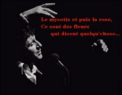 Dans les années 50, il est à Paris où il écrit quelques textes pour Philippe Clay et Marcel Amont. Il rencontre Jacques Audiberti, croise Brassens et un autre "déserteur", qui aime aussi les coquelicots... Qui donc ?